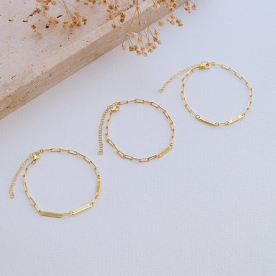 585er Gold Union Armband - OTANTO