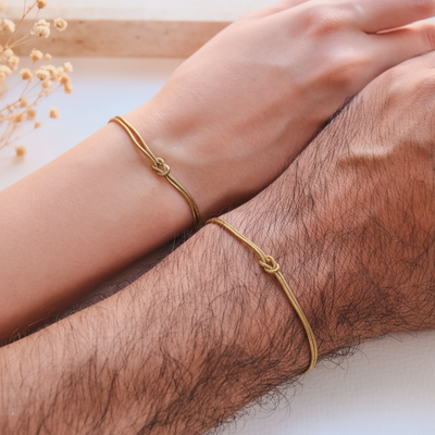Bracelet nœud d'amour