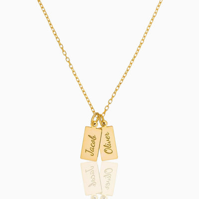 Bar Anhänger Namenskette - OTANTO