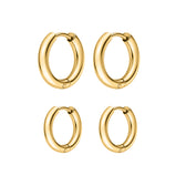 Set de mini-boucles d’oreilles Essenza