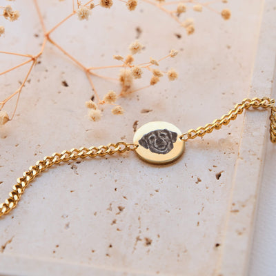 Haustier Fotogravur Armband Damen - OTANTO