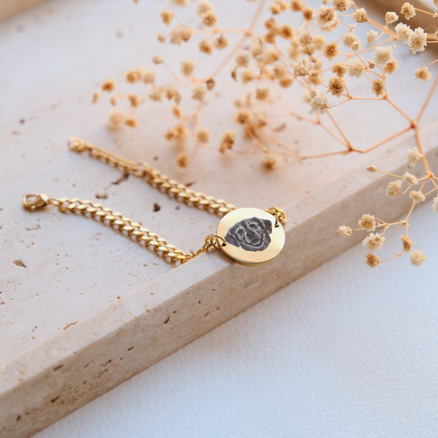 Haustier Fotogravur Armband Damen - OTANTO