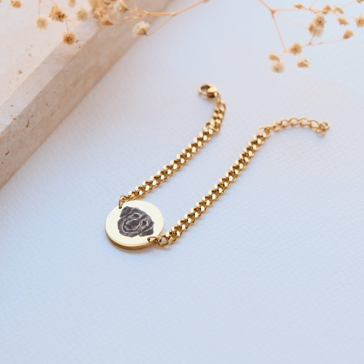 Haustier Fotogravur Armband Damen - OTANTO