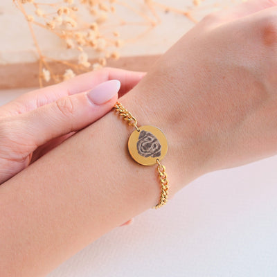 Haustier Fotogravur Armband Damen - OTANTO