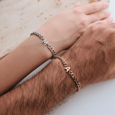 Initial Gold Partnerarmbänder - OTANTO