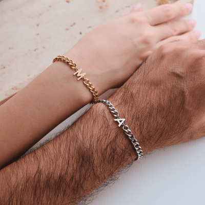 Initial Gold Partnerarmbänder - OTANTO