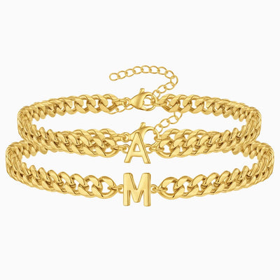 Initial Gold Partnerarmbänder - OTANTO