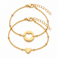 Mutter-Kind Armband Set mit Kugeln - OTANTO