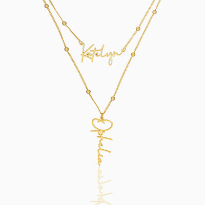 Namenskette - Variante zwei Namen - OTANTO