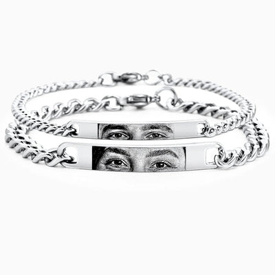 Partnerarmband mit Fotogravur - OTANTO