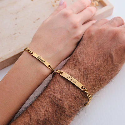 Partnerarmband mit Gravur - OTANTO