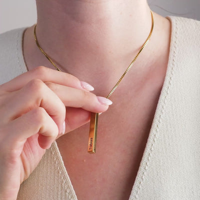 Säulenkette mit Gravur