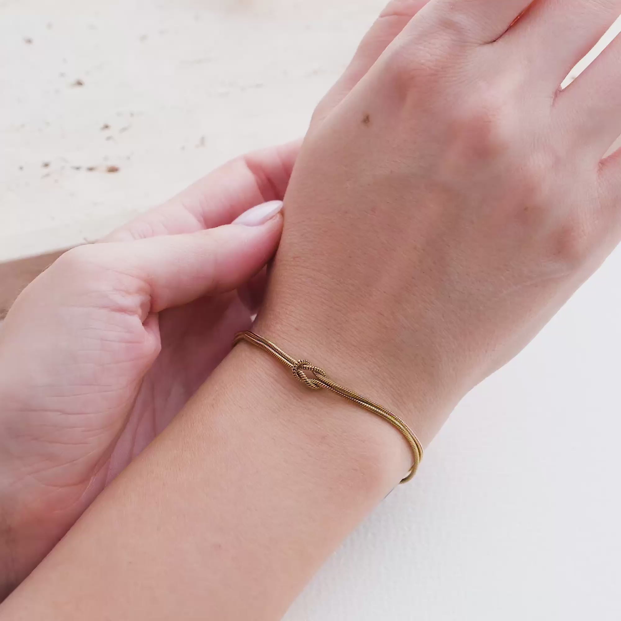 Liefdesknoop Armband