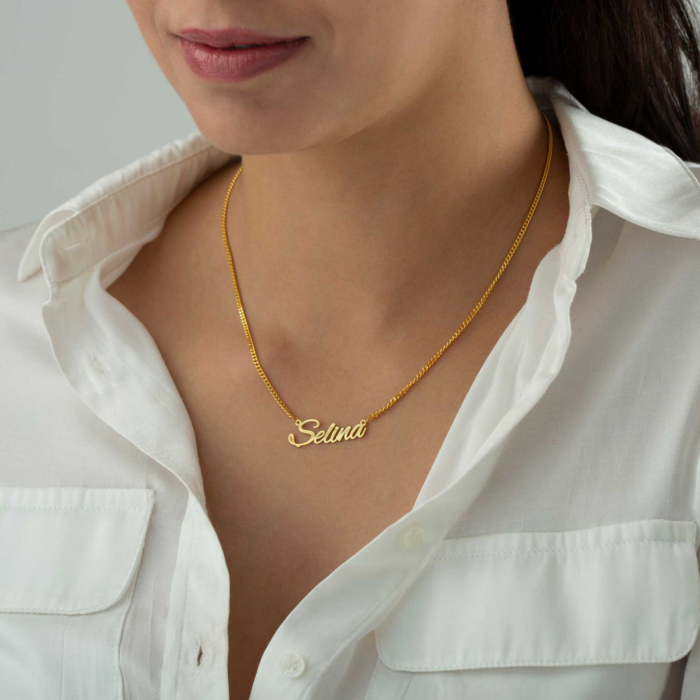 Figaro collier prénom & bracelet partenaire ensemble