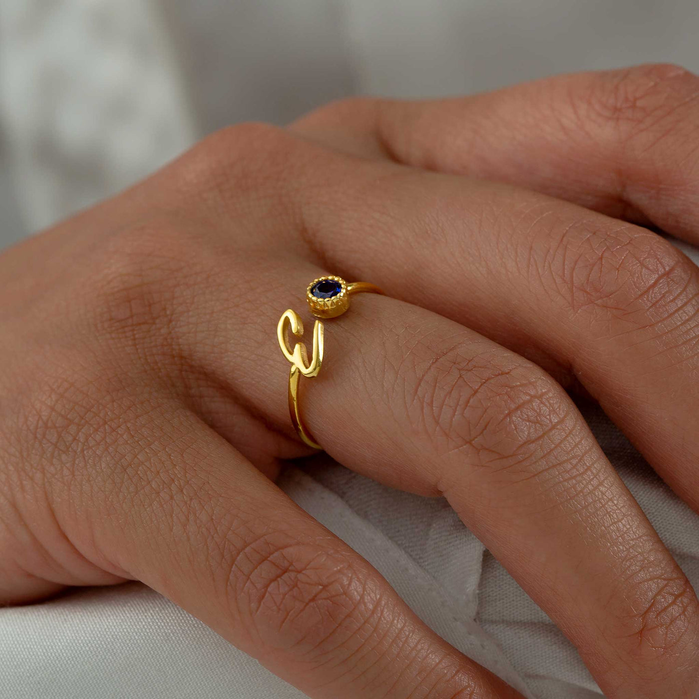 Geburtsstein Buchstabenring - Otanto