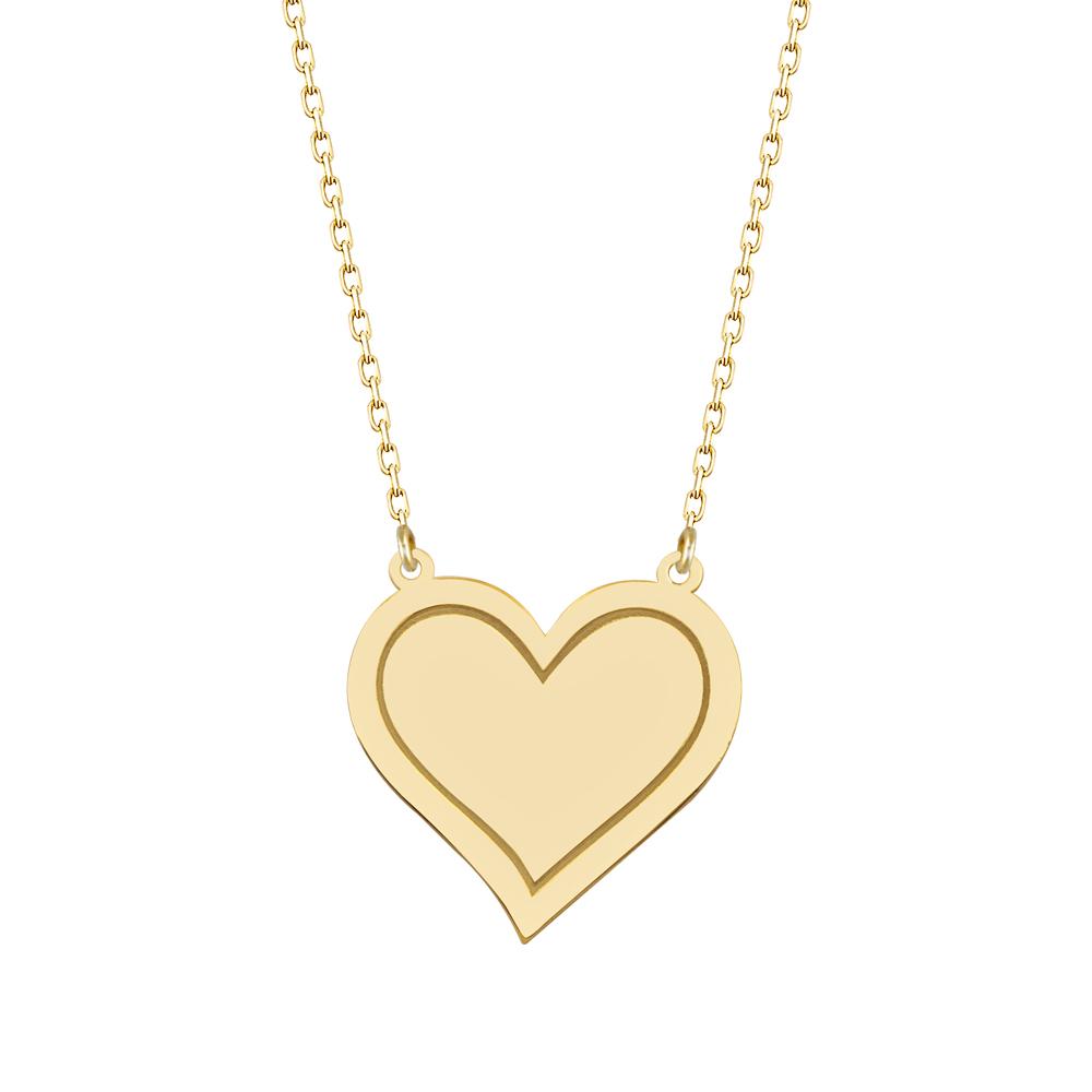 Halskette mit Herz Anhänger - Otanto